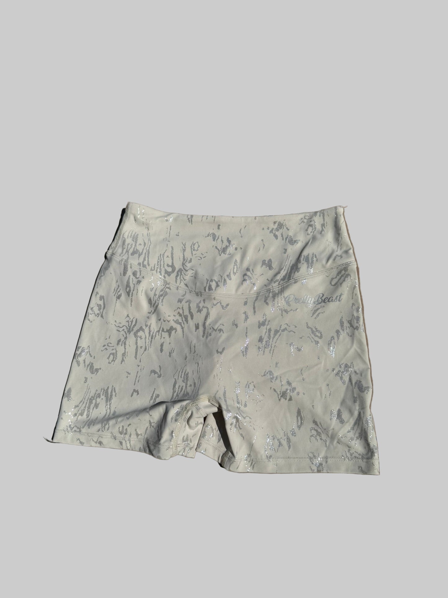 SHIMMER BIKER SHORTS