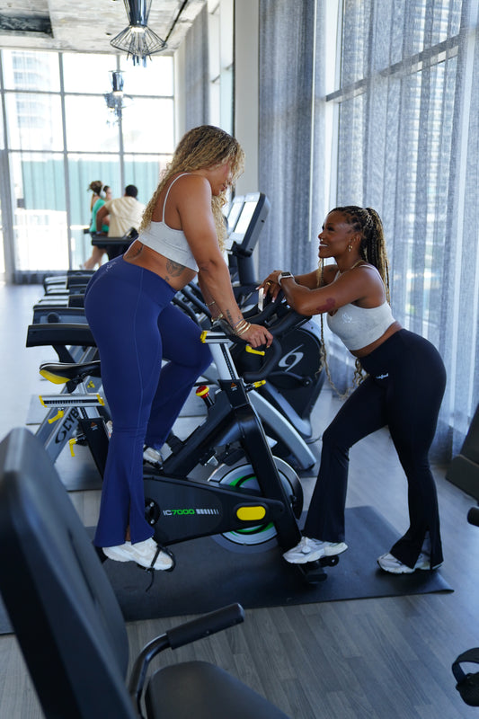 FLARE SLIT YOGA PANTS image 0